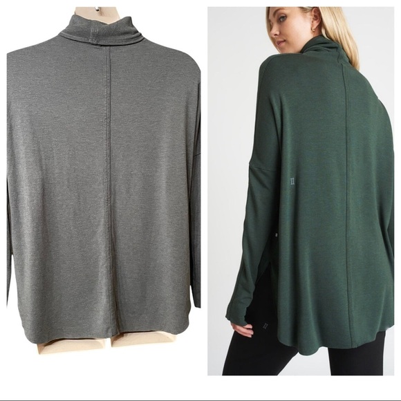 Kit and Ace Gray Burrow Turtleneck Oversized Sweater Size M - Picture 3 of 12